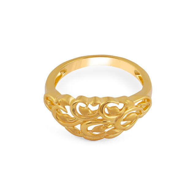 Tanishq 22 Karat Gold Finger Ring for Women