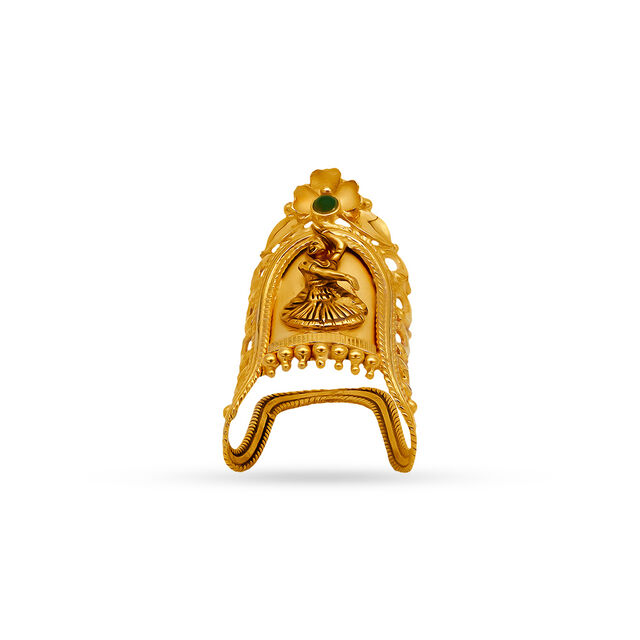 Tanishq 22 KT Gold Finger Ring for Women