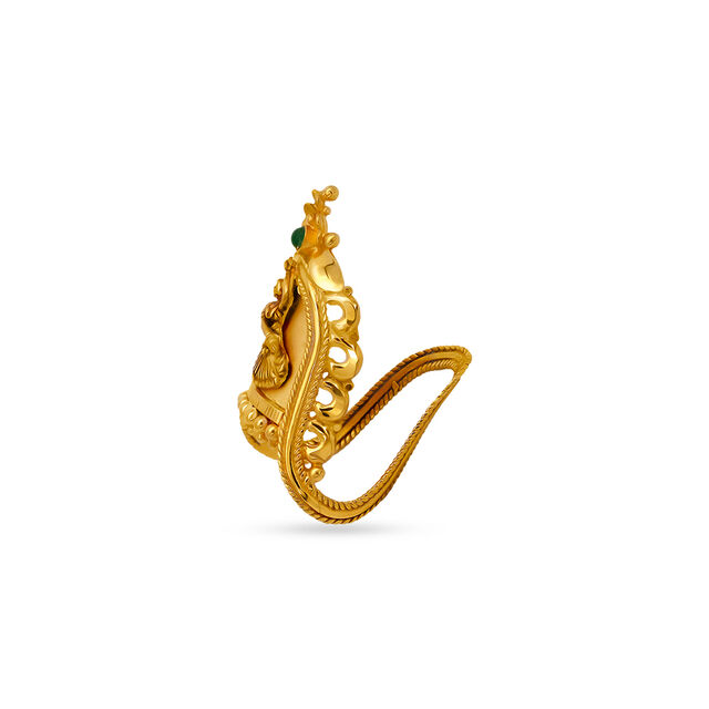 Tanishq 22 KT Gold Finger Ring for Women