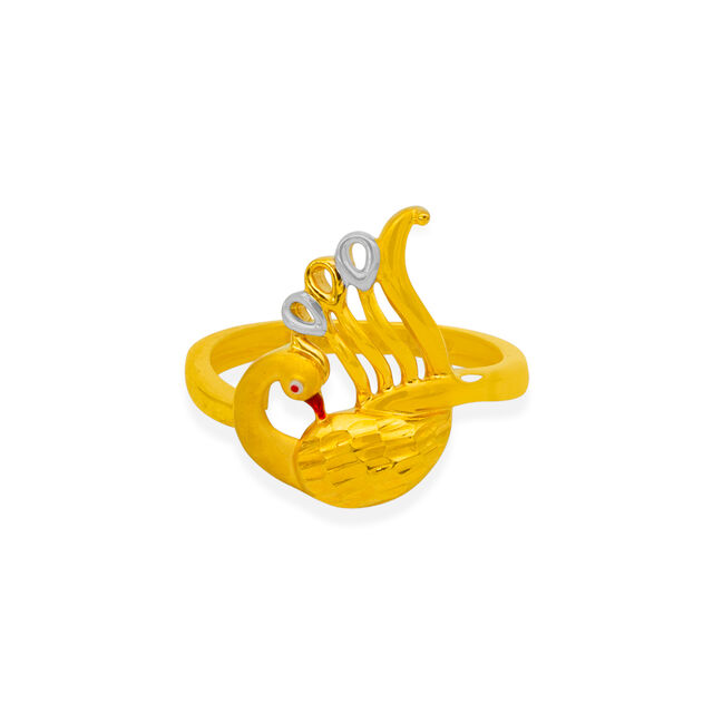 Tanishq 22 Karat Gold Finger Ring for Women