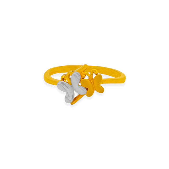 Tanishq 22KT Gold Finger Ring for Women