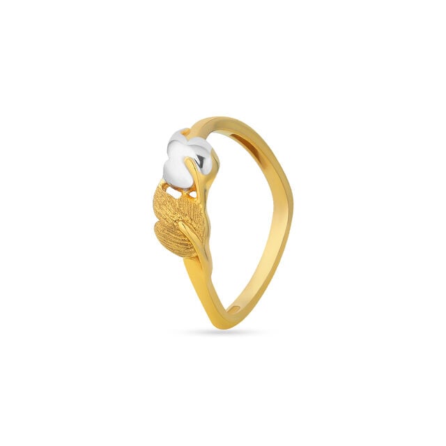Tanishq 22 KT Gold Finger Ring for Women