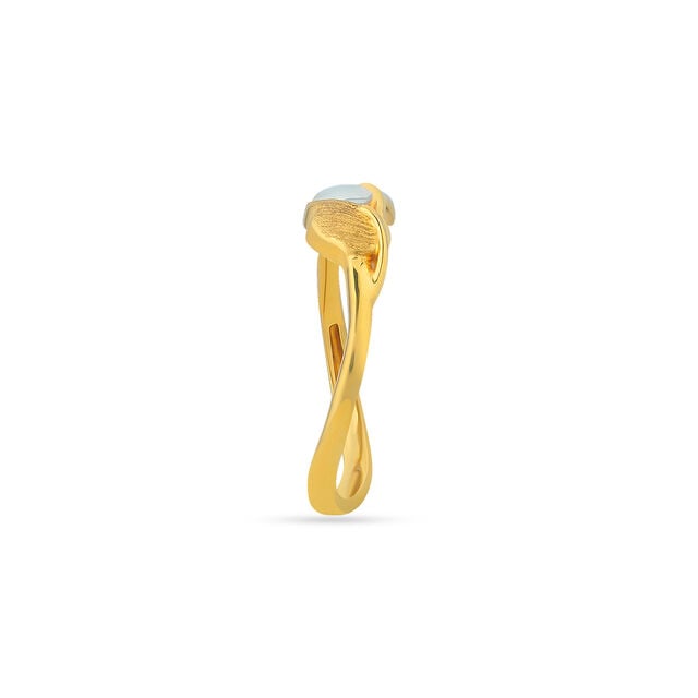 Tanishq 22 KT Gold Finger Ring for Women