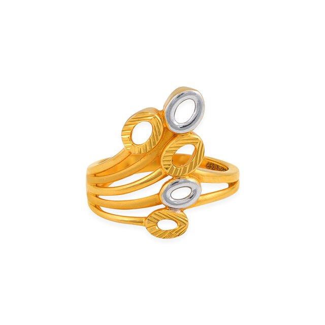 Modern Gemstone Cluster Ring