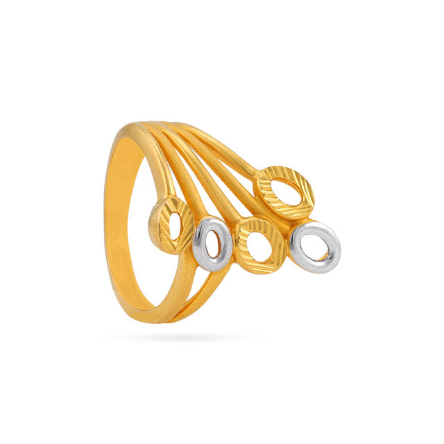 Modern Gemstone Cluster Ring