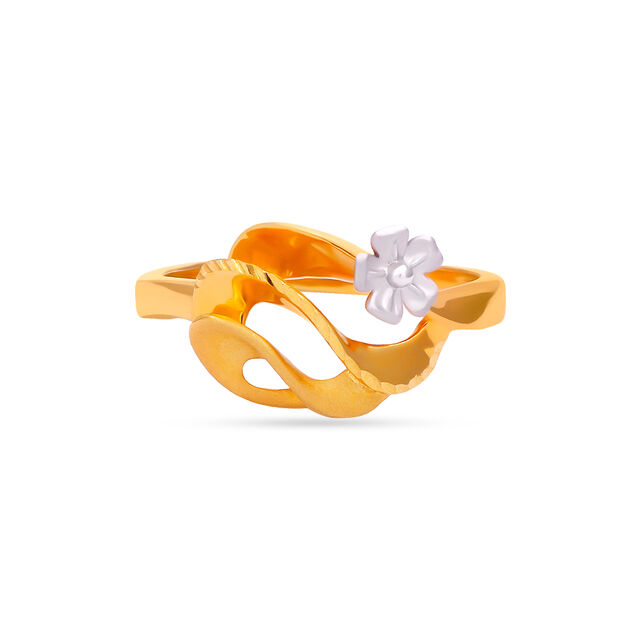 Tanishq 22 Karat Gold Unisex Finger Ring