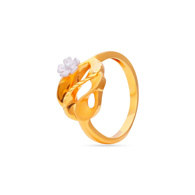 Tanishq 22 Karat Gold Unisex Finger Ring