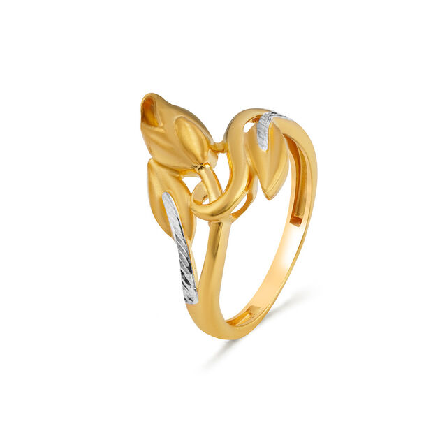 Tanishq 22 Karat Gold Finger Ring for Women