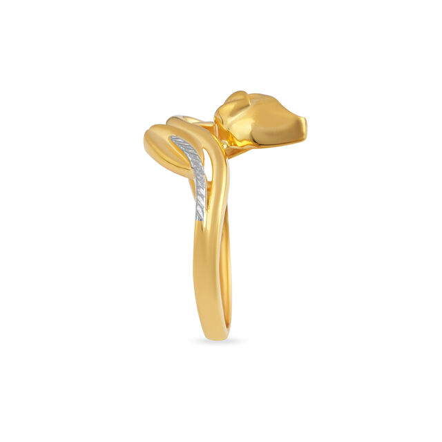 Tanishq 22 Karat Gold Finger Ring for Women