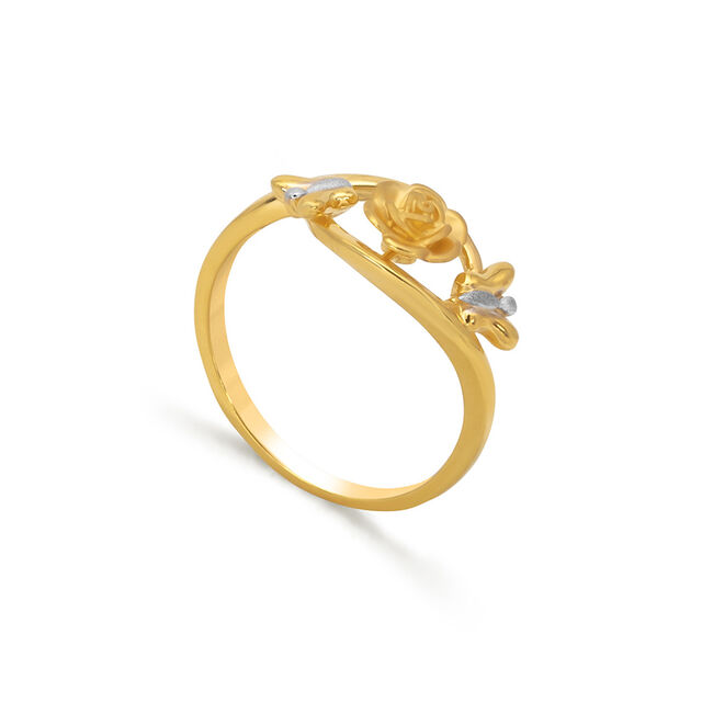 Tanishq 22 Karat Gold Finger Ring for Women