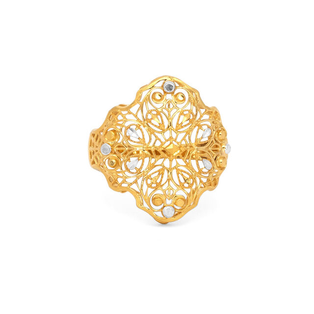 Tanishq 22 Karat Gold Finger Ring for Women