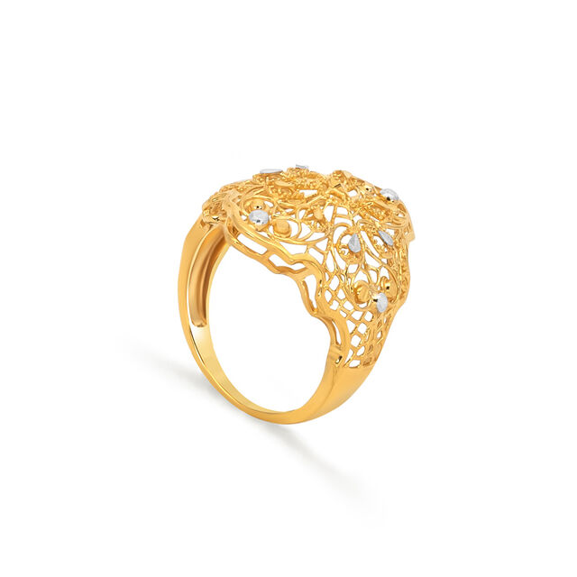 Tanishq 22 Karat Gold Finger Ring for Women