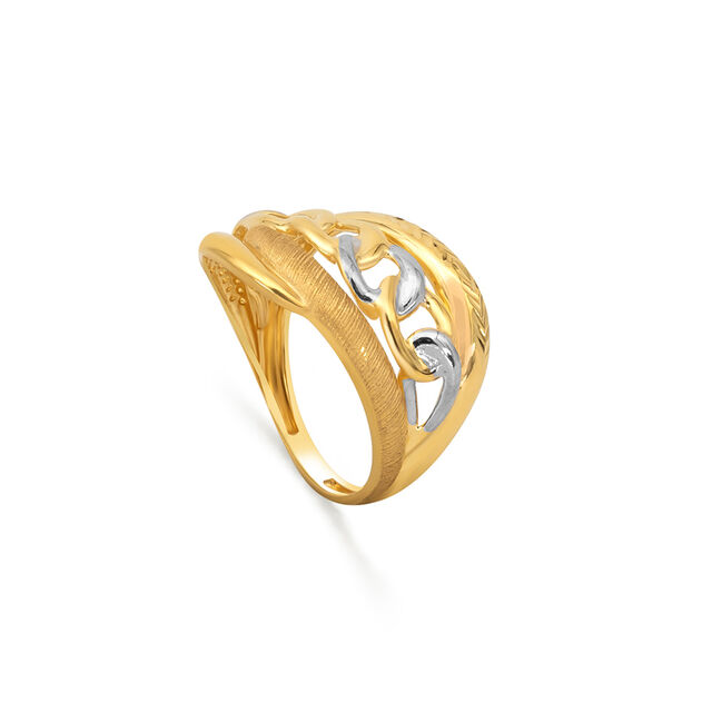Tanishq 22 Karat Gold Finger Ring for Women 2