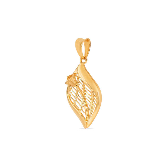 Tanishq 22KT Gold Pendant for Women 2