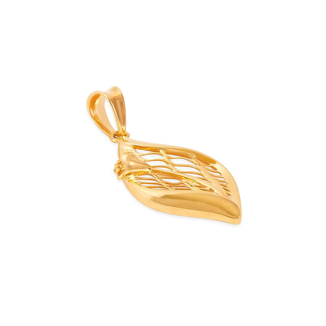 Tanishq 22KT Gold Pendant for Women 4
