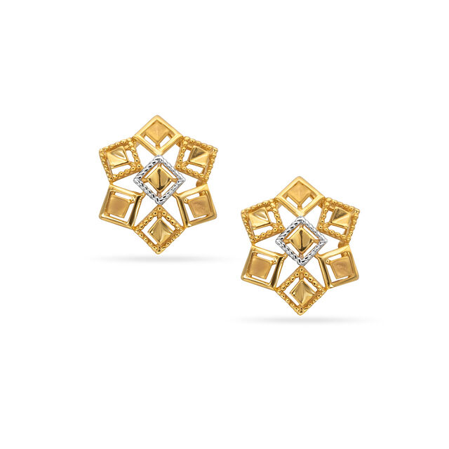 Tanishq Gold Earrings 