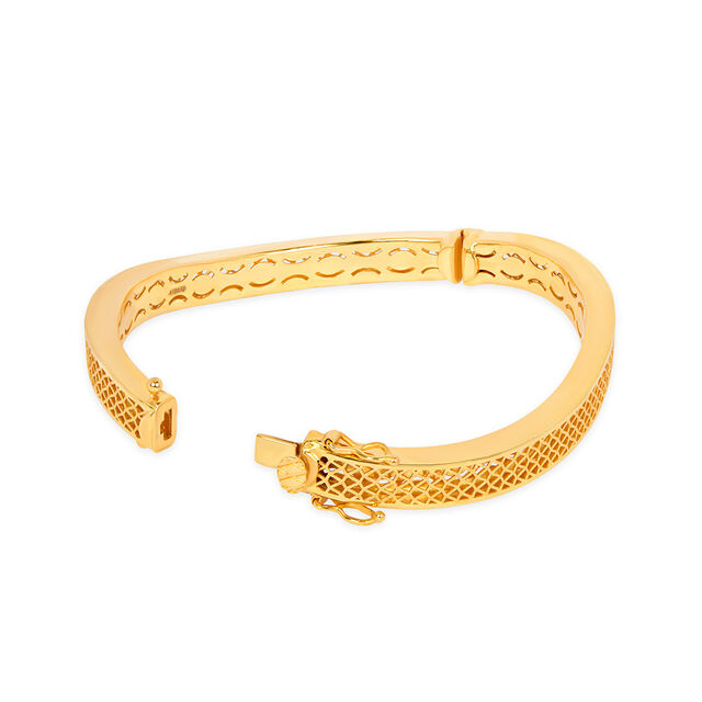 Latticework Gold Bangle 4