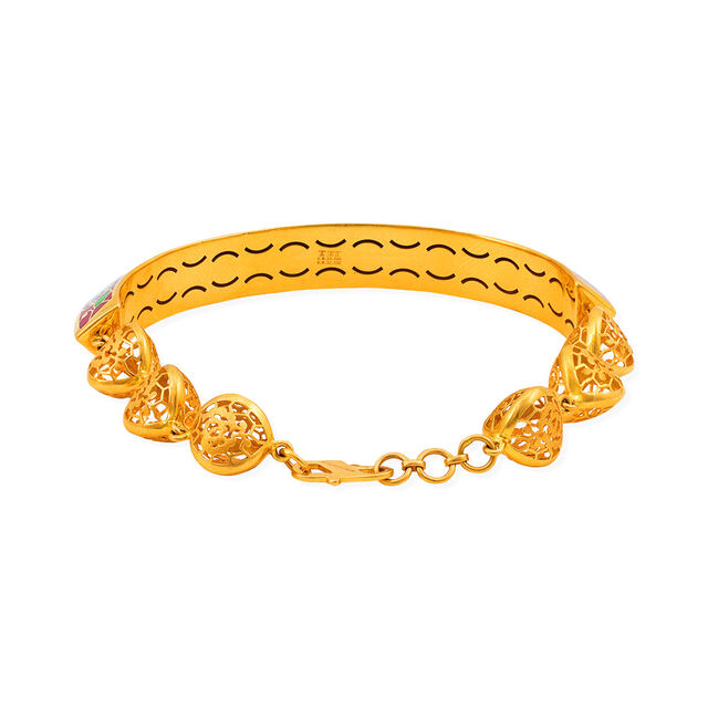 Enchanted Mosaic Gold Bracelet
