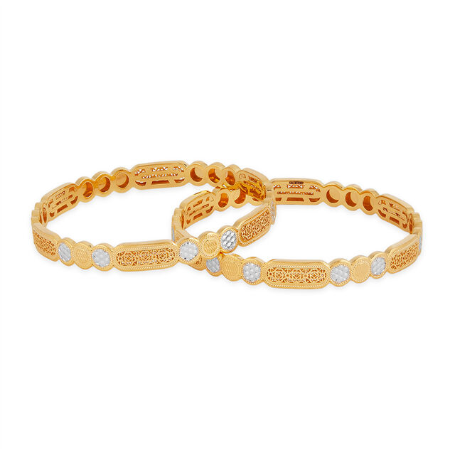 Tanishq 22KT Gold Bangle for Women 2