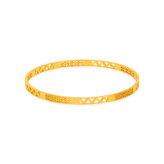 Tanishq 22 Karat Gold Bangle for Women