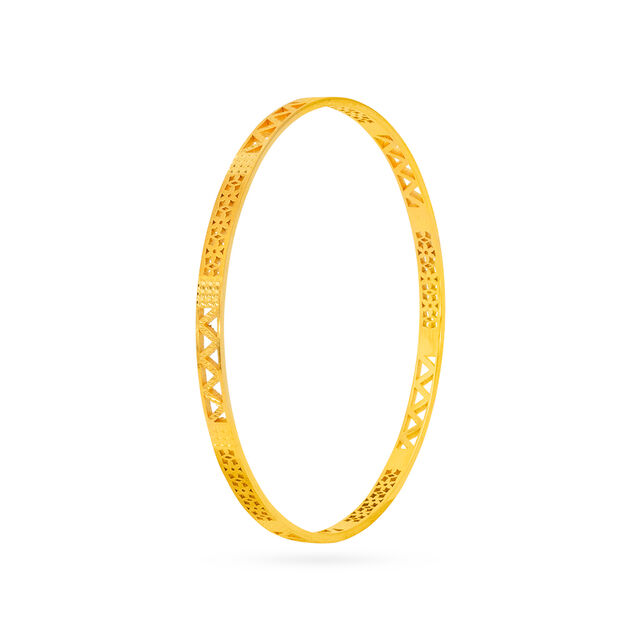 Tanishq 22 Karat Gold Bangle for Women
