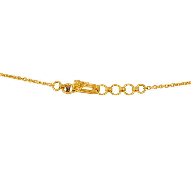 Royal Gemstone Gold Necklace