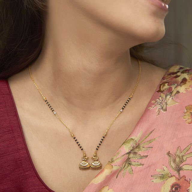 Tanishq 22KT Gold Mangalsutra for Women 2
