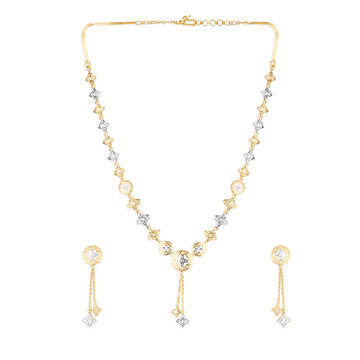 Charming Floral Necklace Set