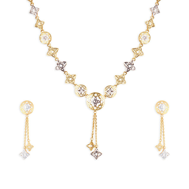 Charming Floral Necklace Set 2