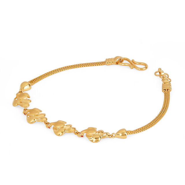 Tanishq 22KT Gold Bracelet for Women 2