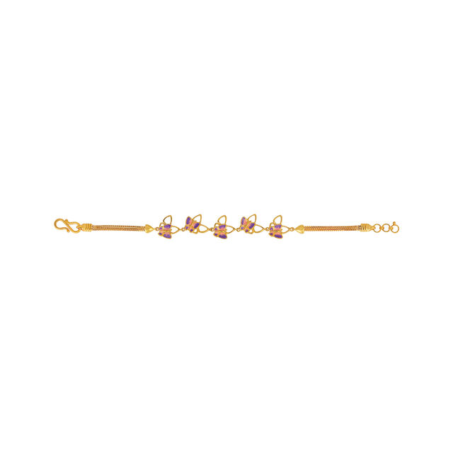 Tanishq 22 KT Gold Bracelet for Women