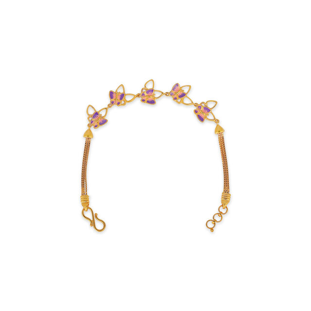 Tanishq 22 KT Gold Bracelet for Women