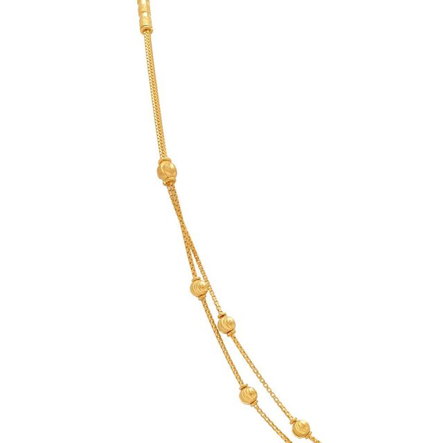 Elegant Floral-Inspired Beaded Chain 3