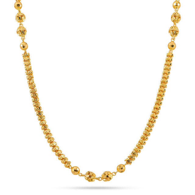 Elegant Gold Floral Chain 2