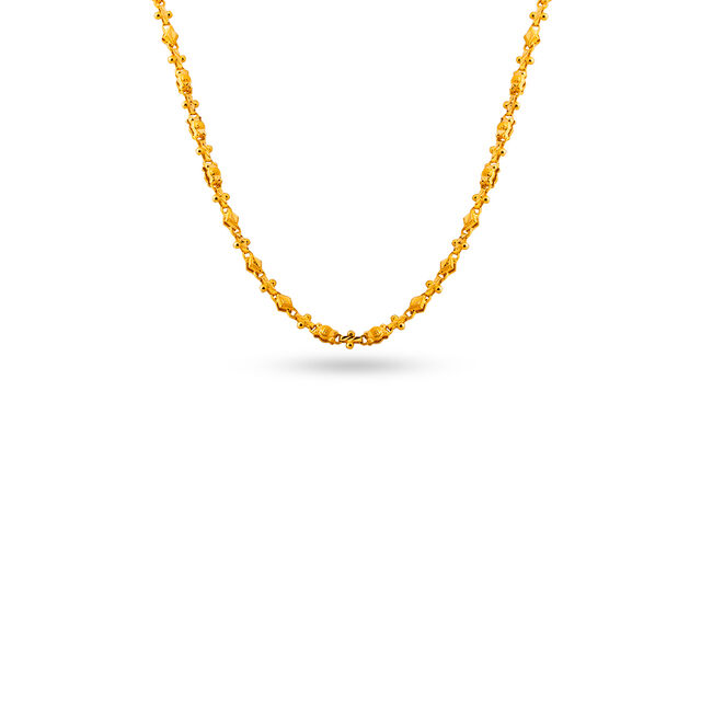 Tanishq 22 Karat Gold Chain for Women 2