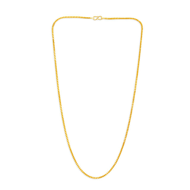 Tanishq 22KT Gold Chain for Women 