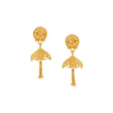 Tanishq 22KT Gold Earrings for Women