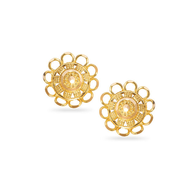 Tanishq Gold Earrings 