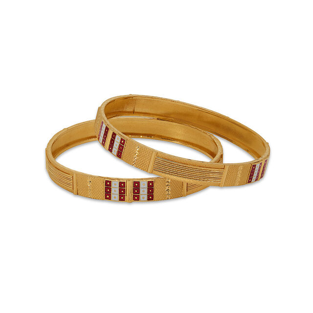 Tanishq 22 Karat Gold Bangle for Women