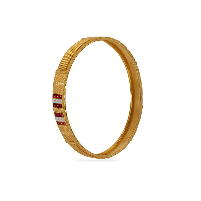 Tanishq 22 Karat Gold Bangle for Women