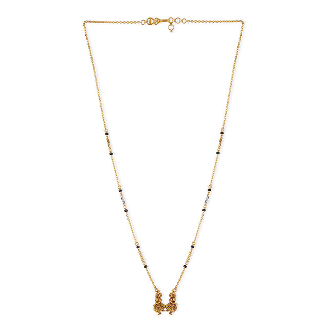 Tanishq 22KT Gold Mangalsutra for Women 