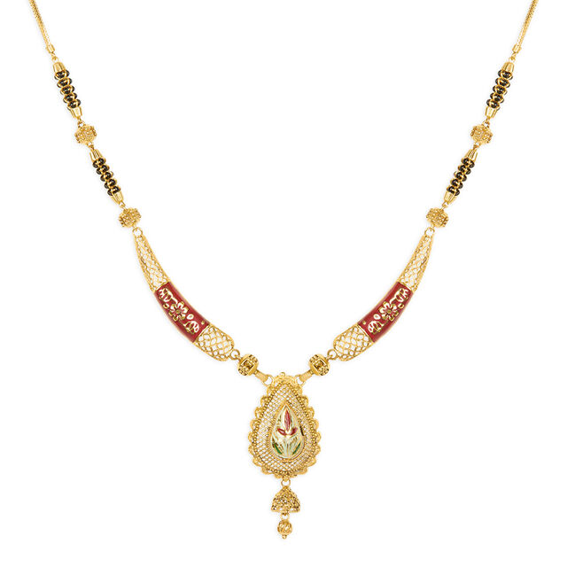Tanishq 22KT Gold Mangalsutra for Women 2