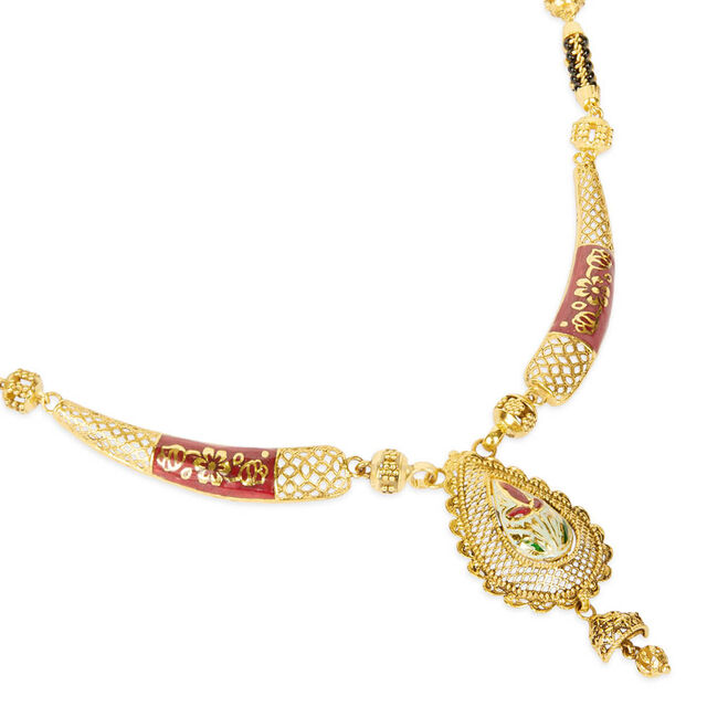 Tanishq 22KT Gold Mangalsutra for Women 3