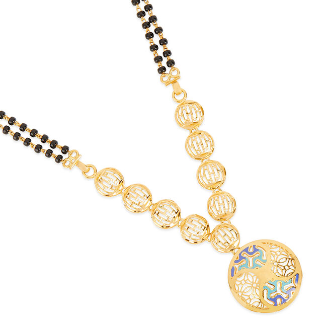 Tanishq 22KT Gold Mangalsutra for Women 3