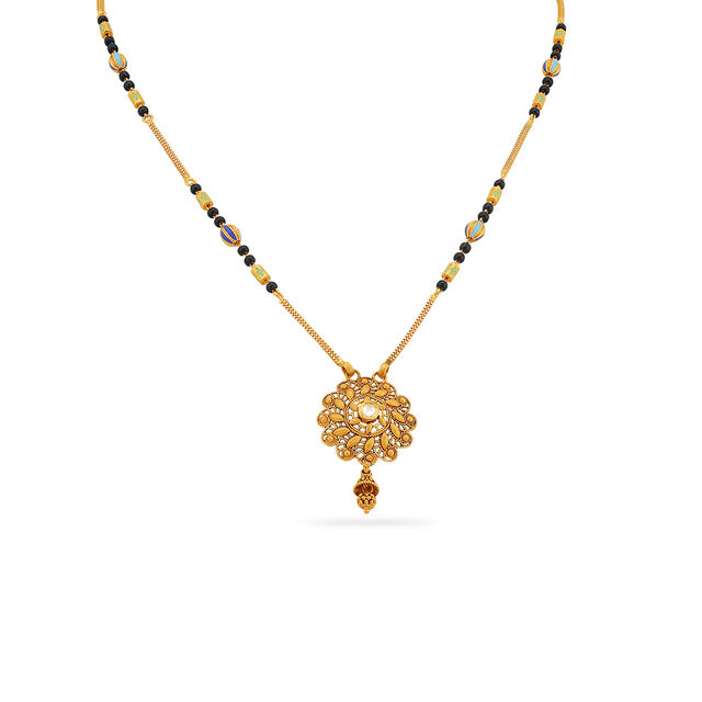Tanishq 22KT Gold Mangalsutra for Women