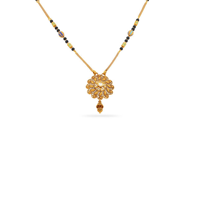 Tanishq 22KT Gold Mangalsutra for Women