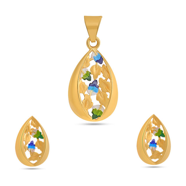 Pendant and Earrings Set