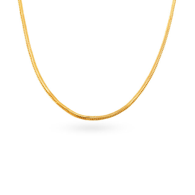 Tanishq 22 KT Gold Chain for Women