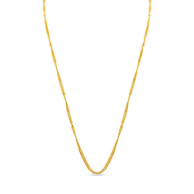 Gold Cuban Link Chain 