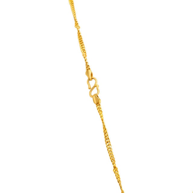 Gold Cuban Link Chain 3